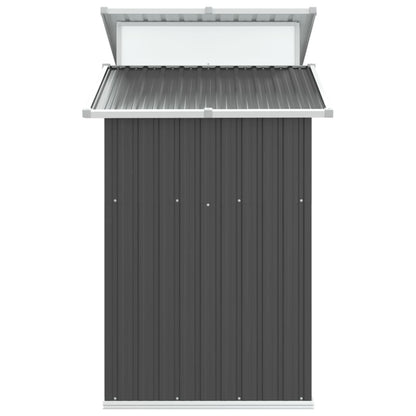 Abri de Jardin 2-en-1 en Acier Galvanisé avec Toit Lumineux - 2,70m x 1,30m x 2,08m