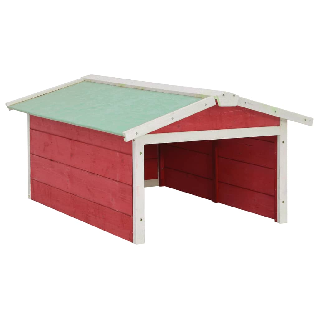 Abri pour Robot Tondeuse en Bois - 72x87x50cm