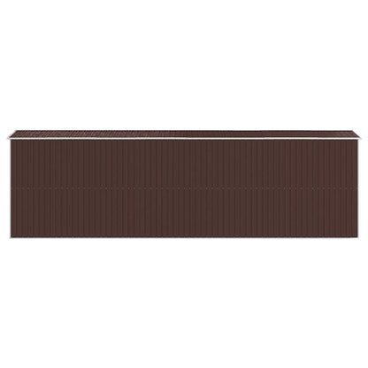 Abri de Jardin XXL modulable 10.21m/1.92m  en Acier Galvanisé