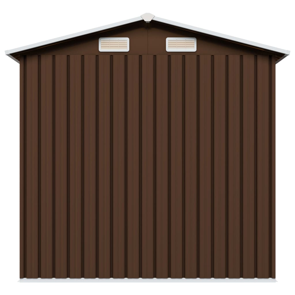 Abri de Jardin en Acier Galvanisé - 2,04m x 1,32m x 1,86m
