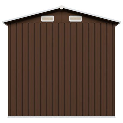 Abri de Jardin en Acier Galvanisé - 2,04m x 1,32m x 1,86m