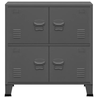 Armoire de jardin en Acier - Buffet à Casiers - 0.80m / 1.15m