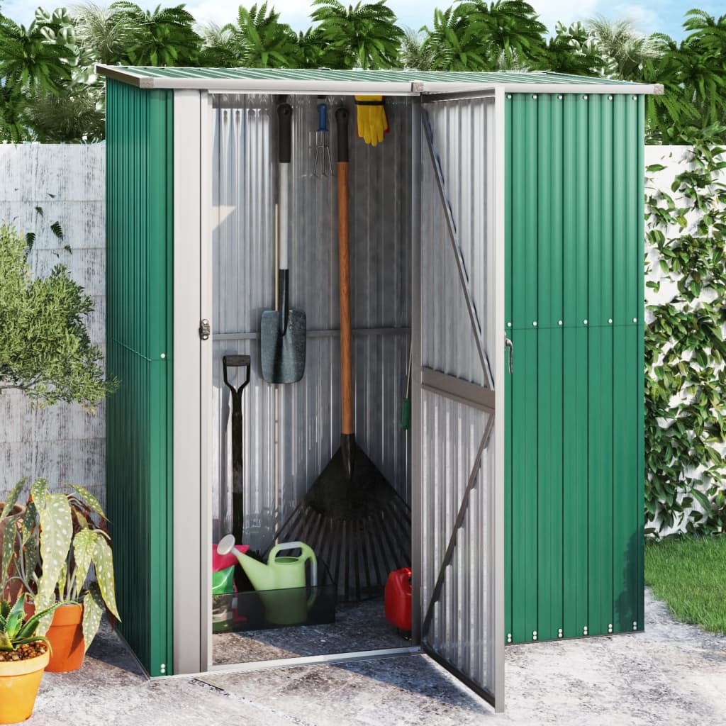 Abri à outils en Acier Galvanisé - 1,81m x 0,97m x 2,10m