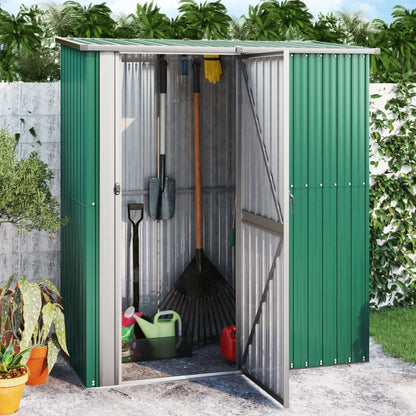 Abri à outils en Acier Galvanisé - 1,81m x 0,97m x 2,10m