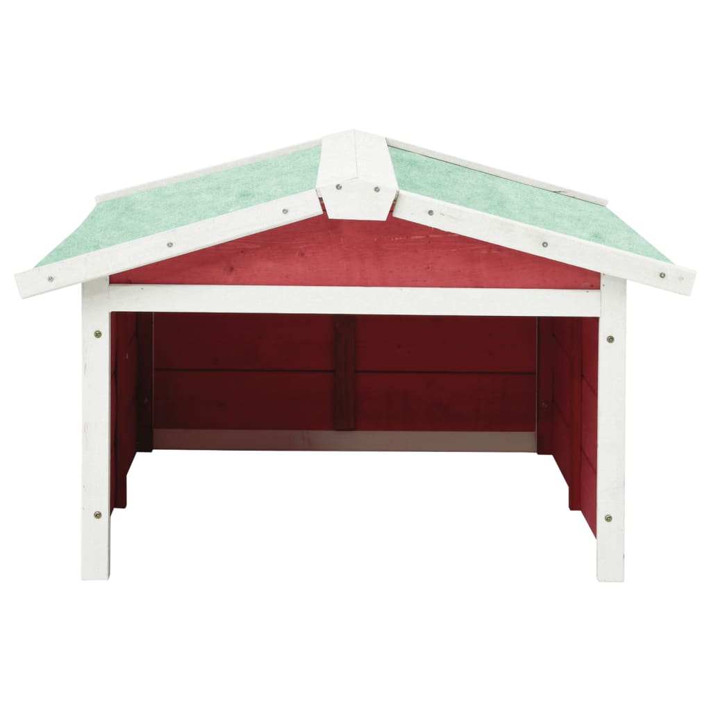 Abri pour Robot Tondeuse en Bois - 72x87x50cm