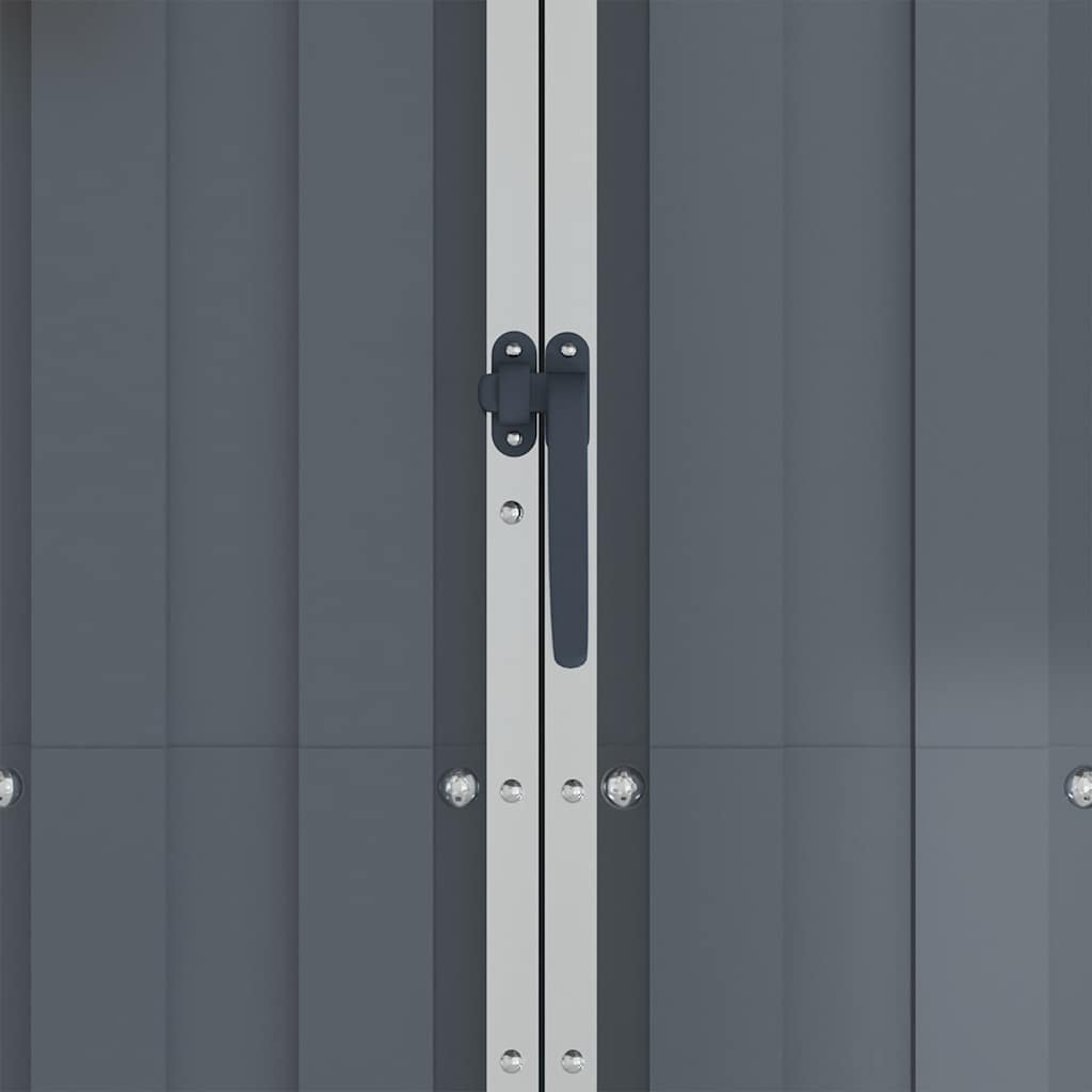 Armoire de Jardin Murale en Acier - 1,16m x 0,45m x 1,75m