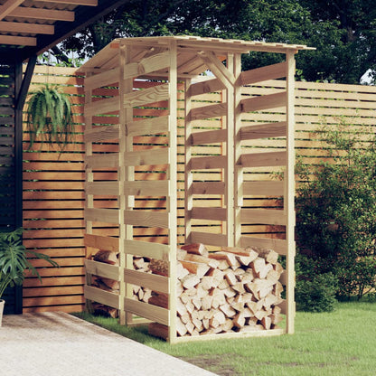 Abri à Bûches modulaire en Bois