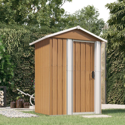 Abri de Jardin Compact en Acier - 1,26m x 0,98m x 1,77m