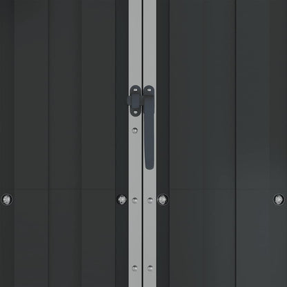 Armoire de Jardin Murale en Acier - 1,16m x 0,45m x 1,75m