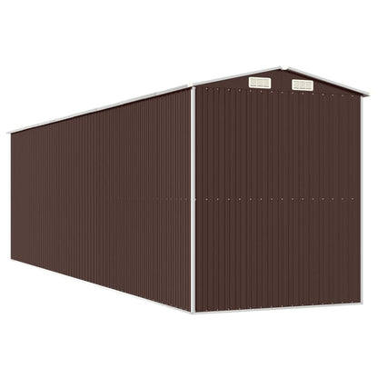 Abri de Jardin XXL modulable 10.21m/1.92m  en Acier Galvanisé