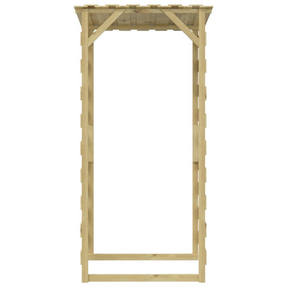 Abri à Bûches modulaire en Bois
