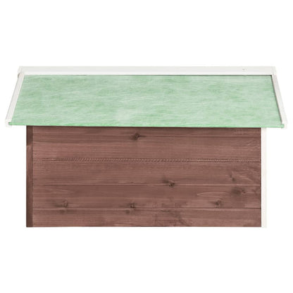 Abri pour Robot Tondeuse en Bois - 72x87x50cm