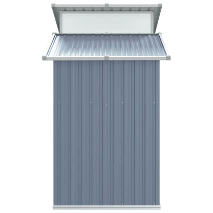 Abri de Jardin 2-en-1 en Acier Galvanisé avec Toit Lumineux - 2,70m x 1,30m x 2,08m