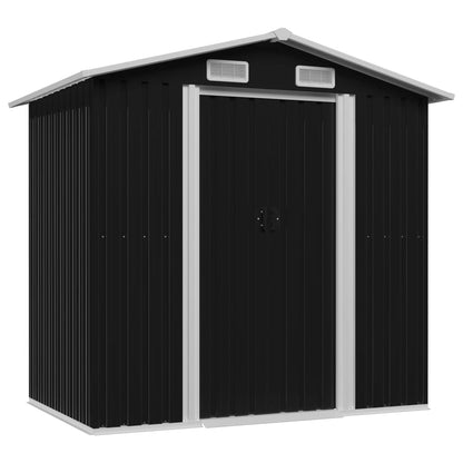 Abri de Jardin en Acier Galvanisé - 2,04m x 1,32m x 1,86m