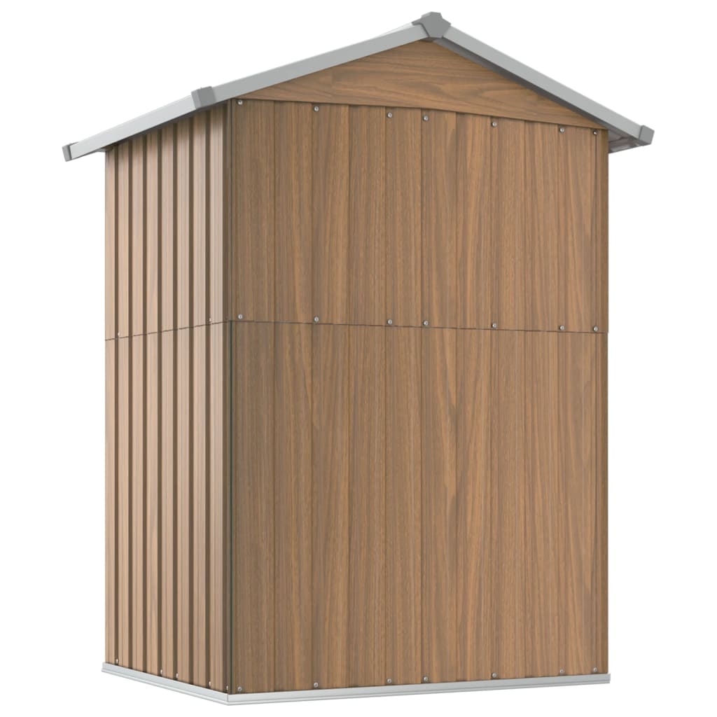 Abri de Jardin Compact en Acier - 1,26m x 0,98m x 1,77m