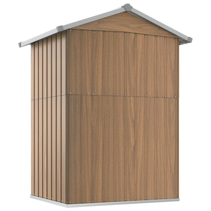 Abri de Jardin Compact en Acier - 1,26m x 0,98m x 1,77m