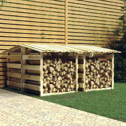 Abri à Bûches modulaire en Bois