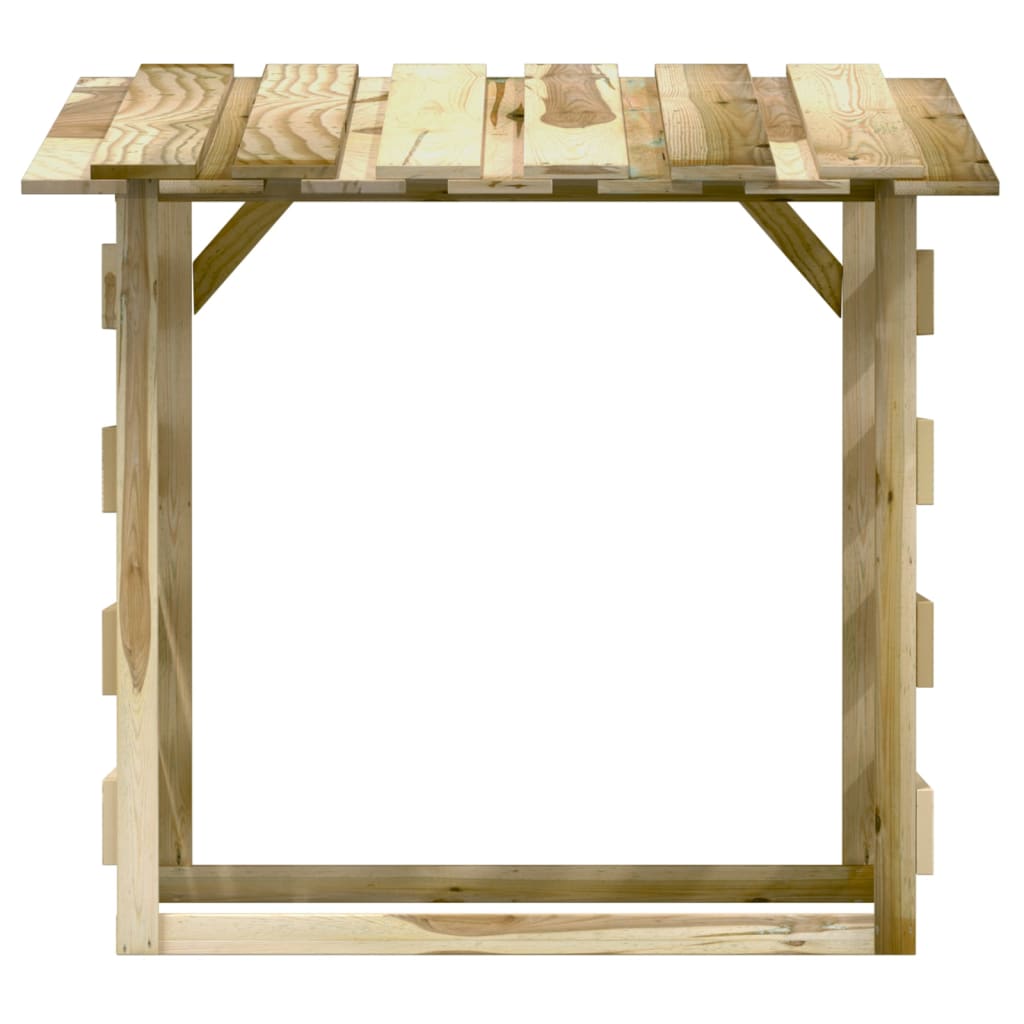 Abri à Bûches modulaire en Bois