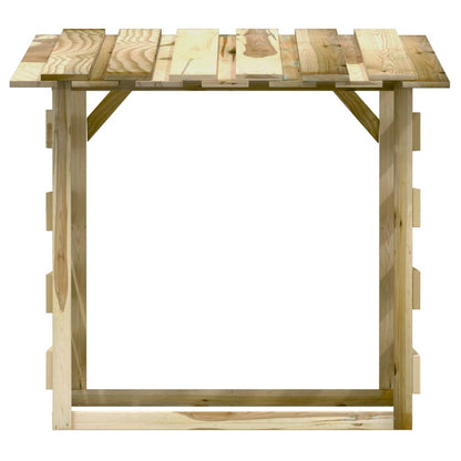 Abri à Bûches modulaire en Bois