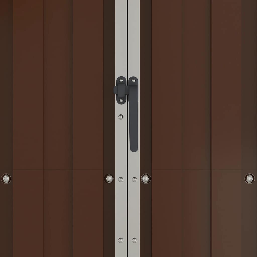Armoire de Jardin Murale en Acier - 1,16m x 0,45m x 1,75m
