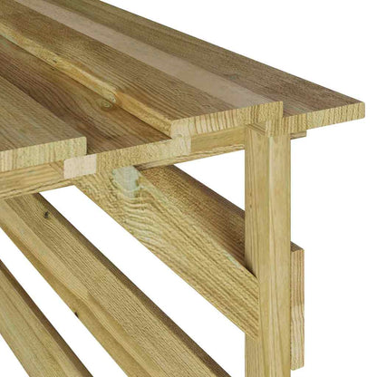 Abri pour Robot Tondeuse en bois - 0.84m x 0.80m x 0.56m
