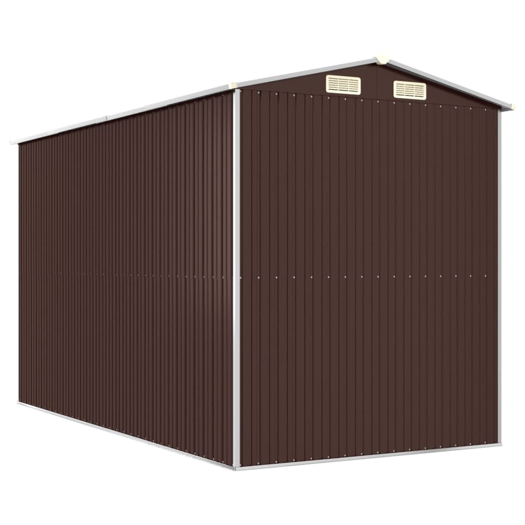 Abri de Jardin XXL modulable 10.21m/1.92m  en Acier Galvanisé