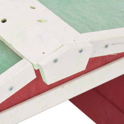 Abri pour Robot Tondeuse en Bois - 72x87x50cm