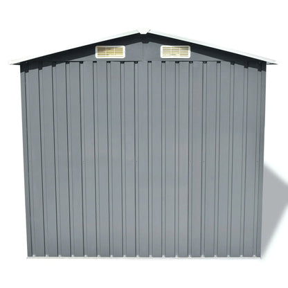 Abri de Jardin en Acier Galvanisé - 2,04m x 1,32m x 1,86m