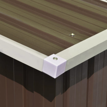 Abri de Jardin XXL en Acier Galvanisé - 2,57m x 9,90m x 1,81m