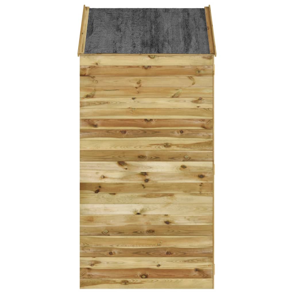 Abri à Outils Vertical en Bois 1.07m x 1.07m x 2.20m