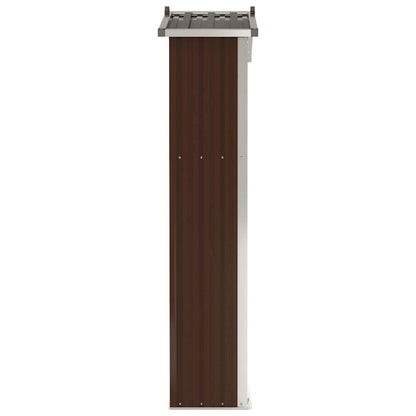Armoire de Jardin Murale en Acier - 1,16m x 0,45m x 1,75m