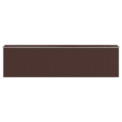Abri de Jardin XXL modulable 10.21m/1.92m  en Acier Galvanisé