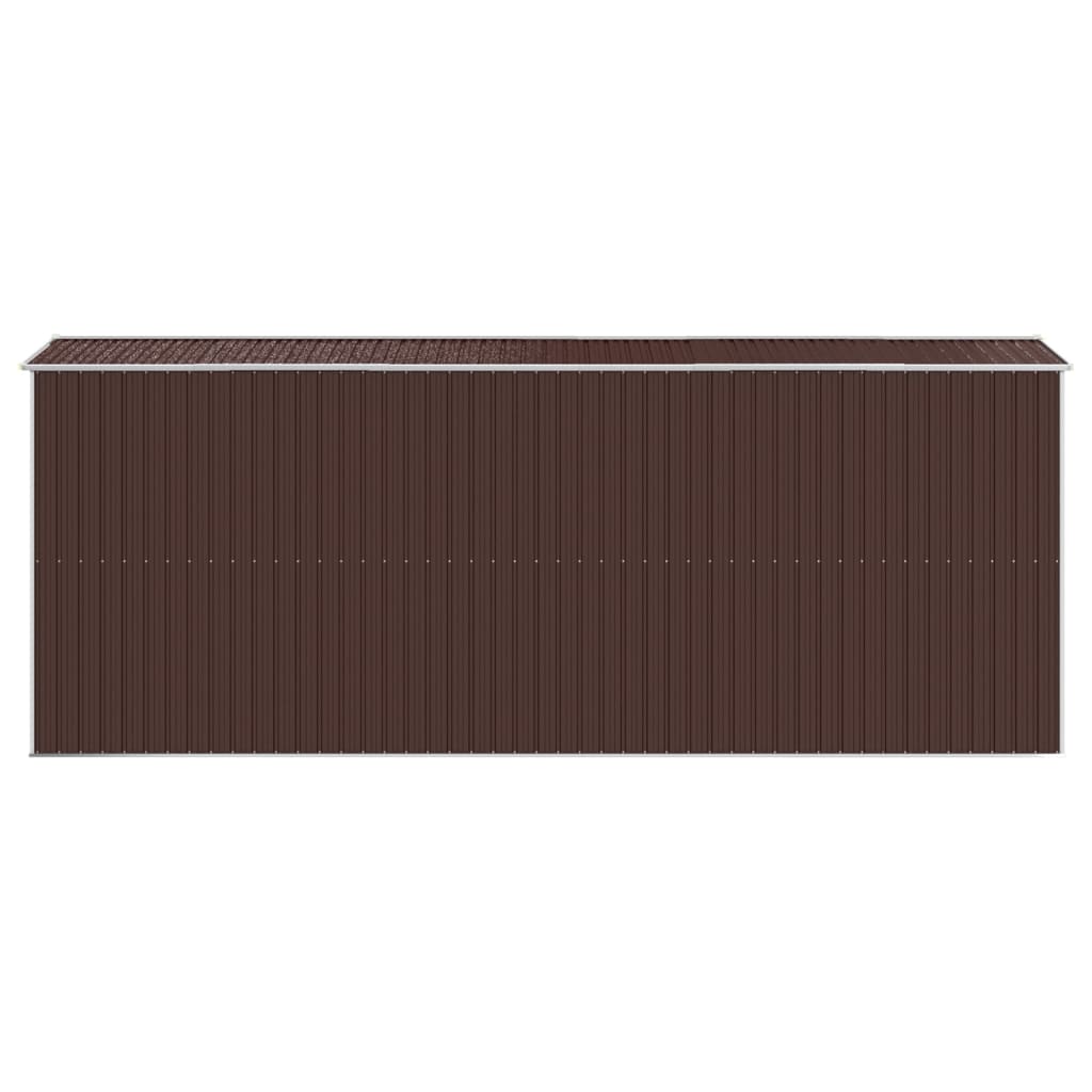 Abri de Jardin XXL modulable 10.21m/1.92m  en Acier Galvanisé