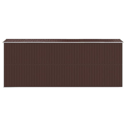 Abri de Jardin XXL modulable 10.21m/1.92m  en Acier Galvanisé