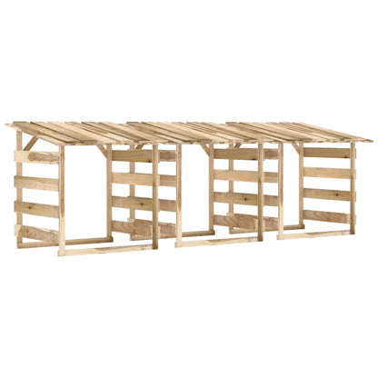 Abri à Bûches modulaire en Bois