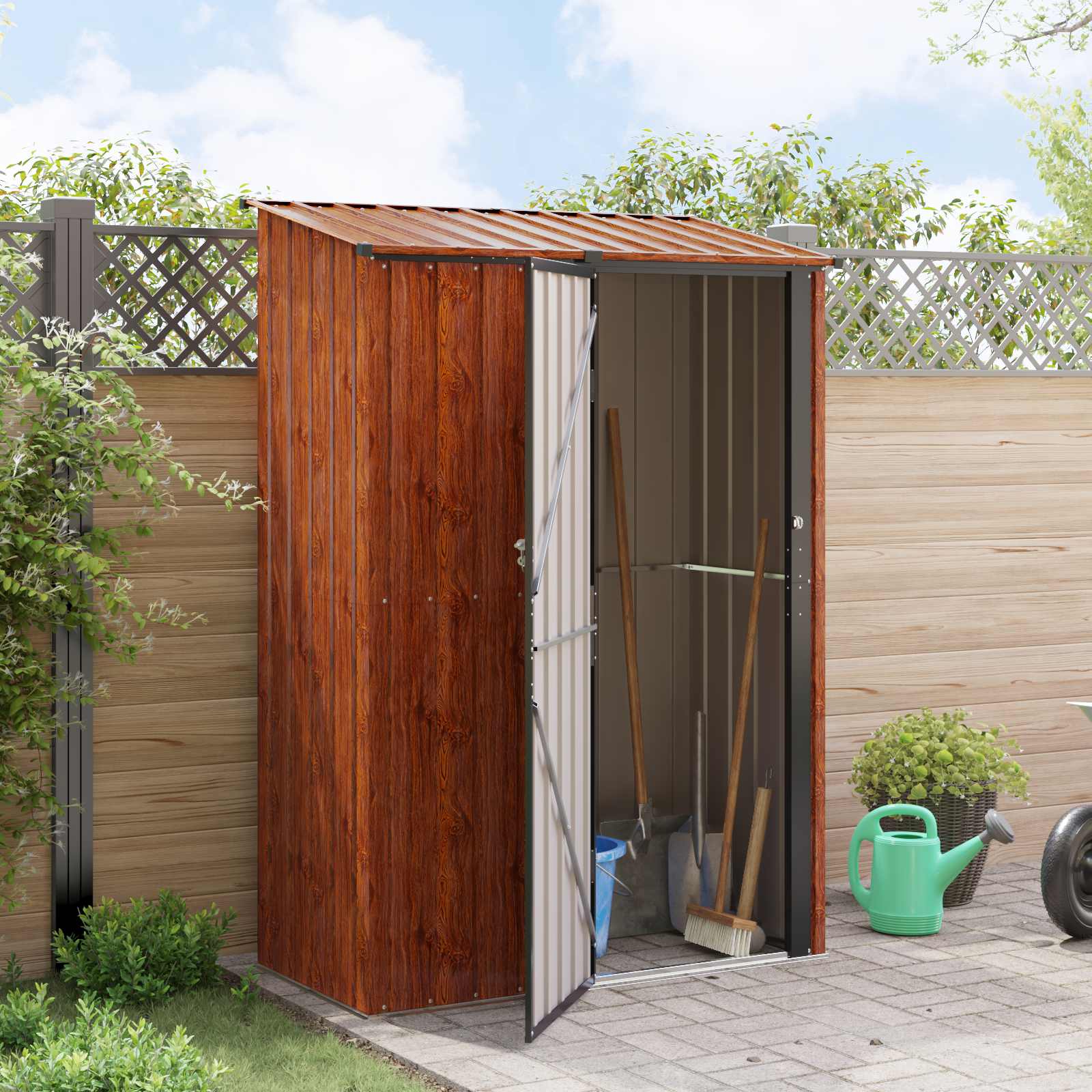 Cabanon de Jardin en Acier galvanisé