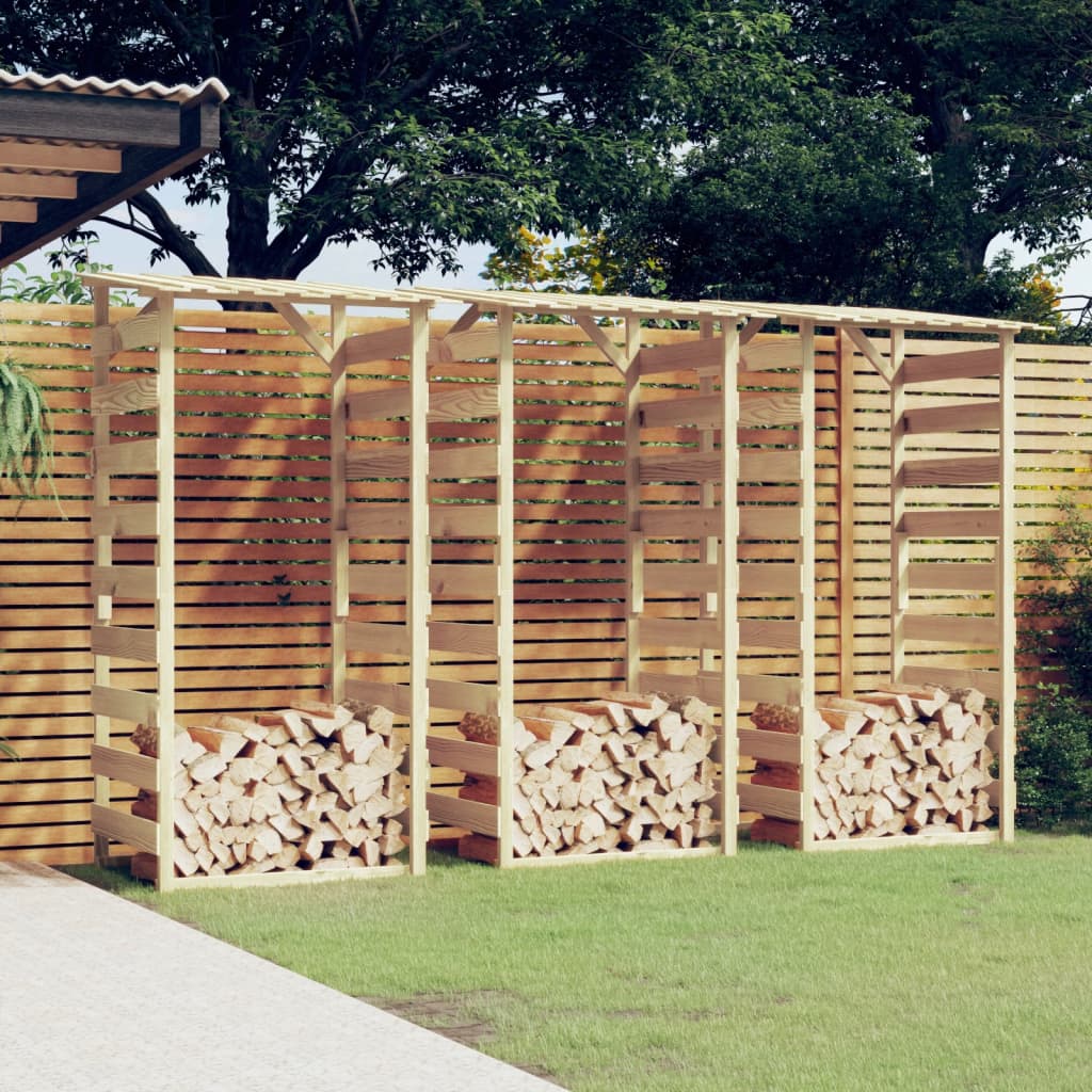 Abri à Bûches modulaire en Bois