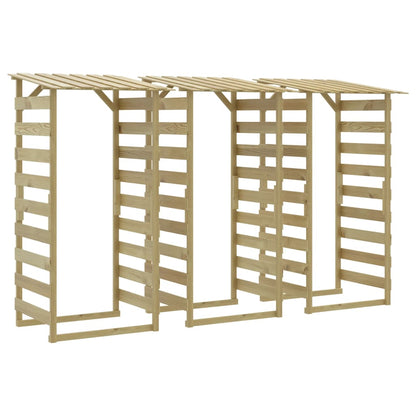 Abri à Bûches modulaire en Bois