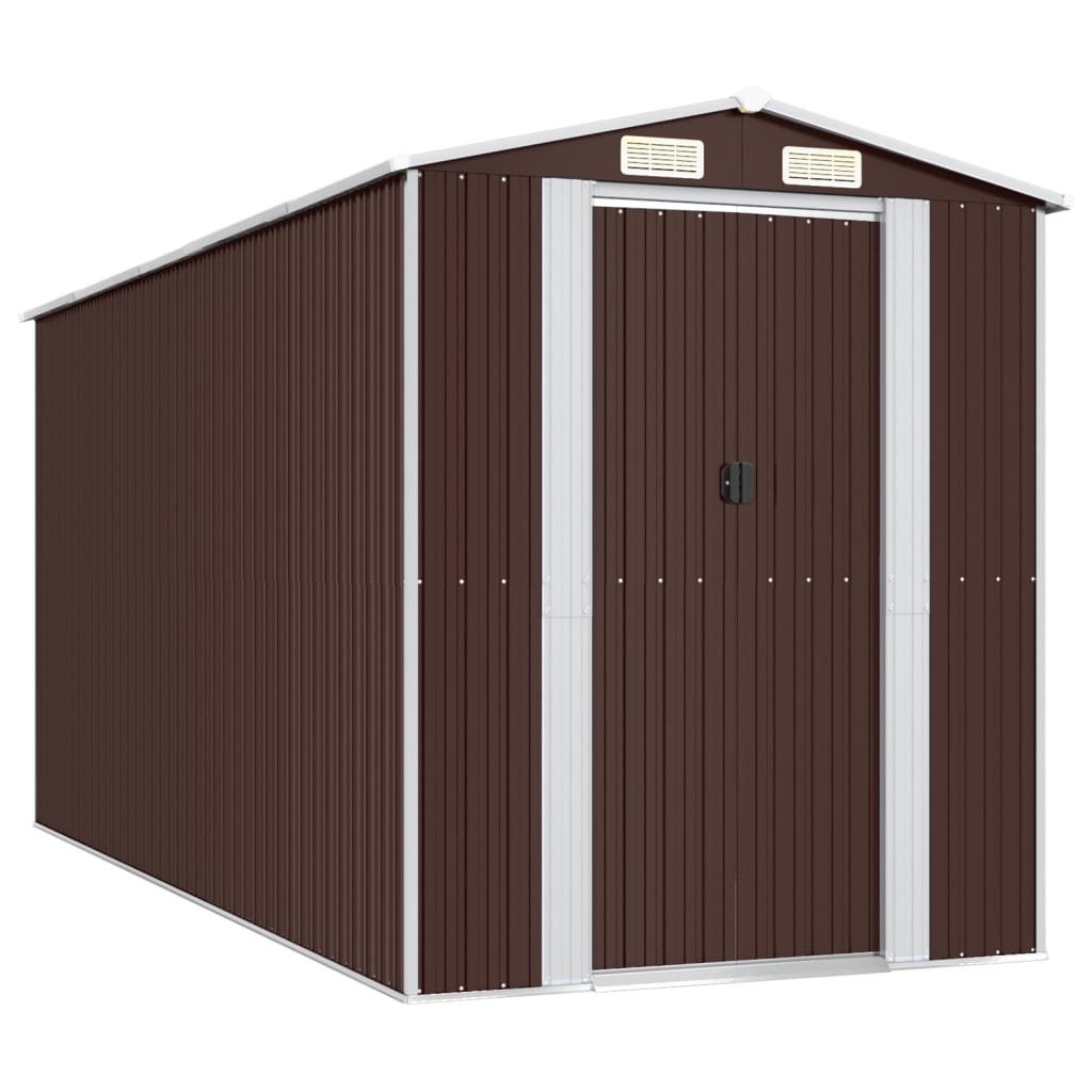Abri de Jardin XXL modulable 10.21m/1.92m  en Acier Galvanisé