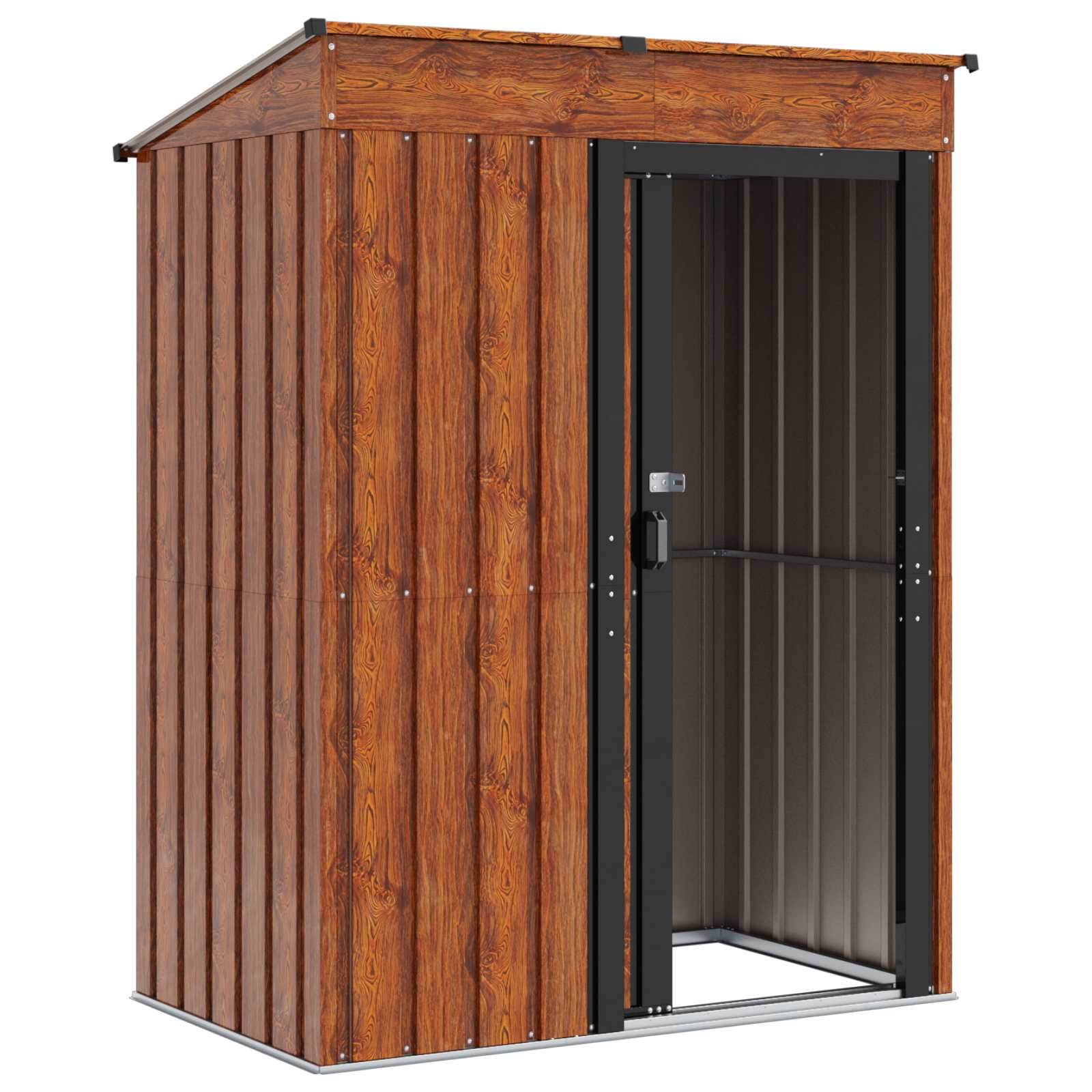 Abri de Jardin Design en Métal - 1,37m x 0,81m x 1,80m