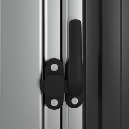 Abri à outils en Acier Galvanisé - 1,81m x 0,97m x 2,10m