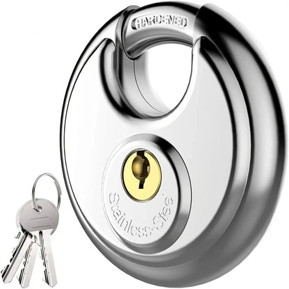 Cadenas à Disque Blindé en Acier Inoxydable