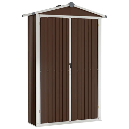Armoire de Jardin Murale en Acier - 1,16m x 0,45m x 1,75m