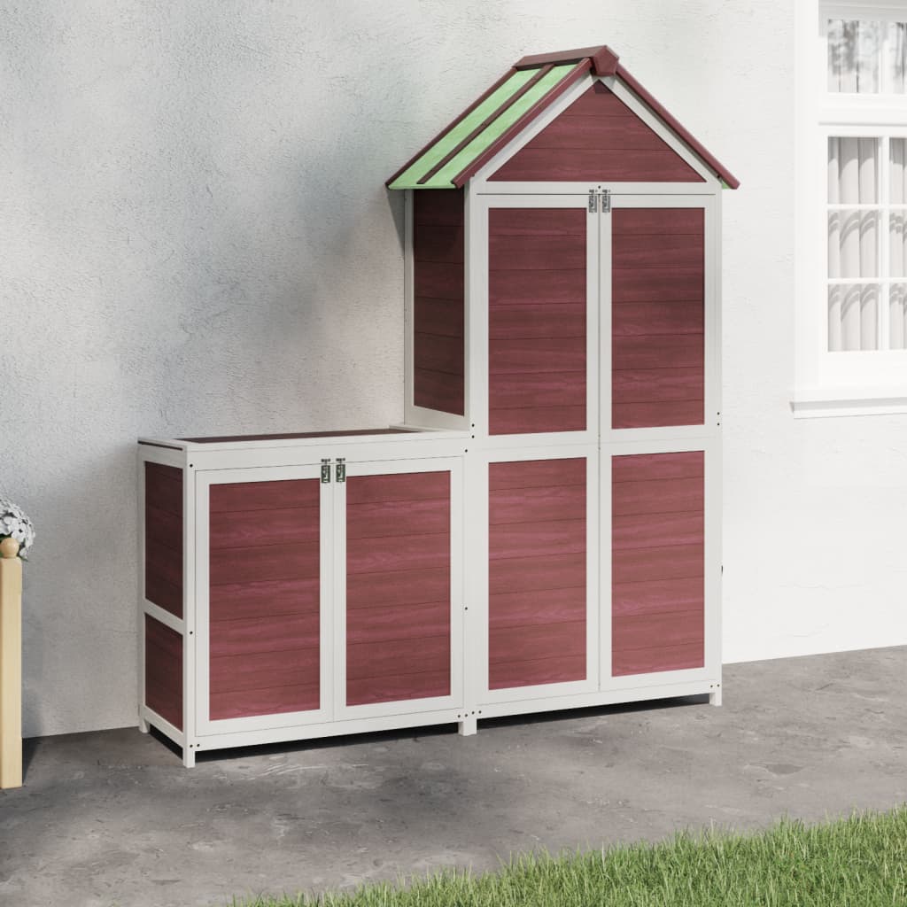 Abris à Outils modulaire en Bois- 0.79m x 0.53m x 1.85m