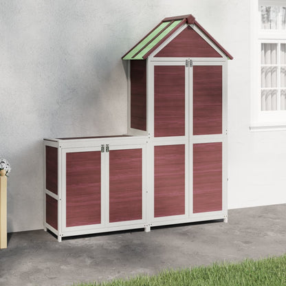 Abris à Outils modulaire en Bois- 0.79m x 0.53m x 1.85m