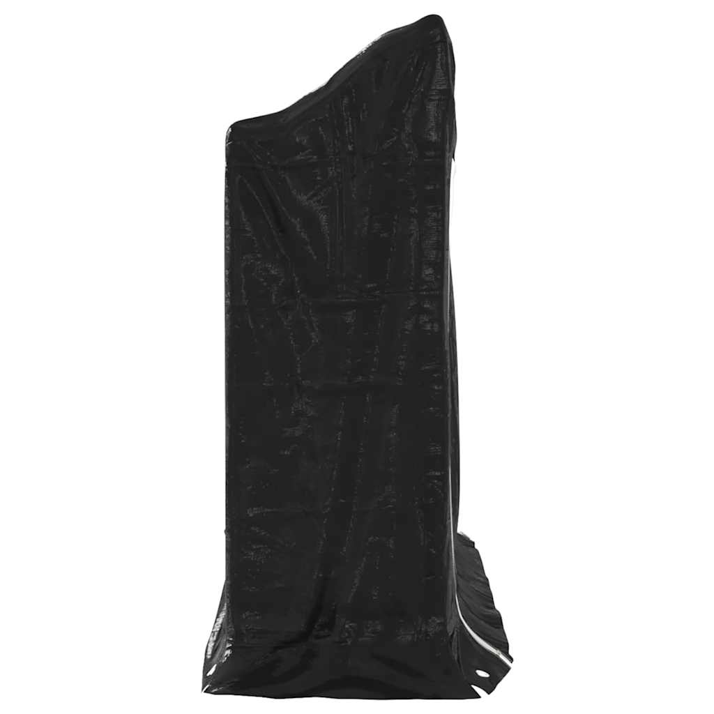 Abri à Bûches en Acier Galvanisé avec Housse