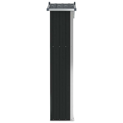 Armoire de Jardin Murale en Acier - 1,16m x 0,45m x 1,75m