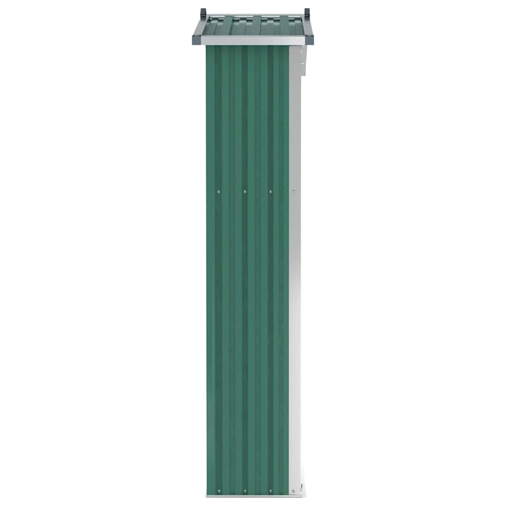 Armoire de Jardin Murale en Acier - 1,16m x 0,45m x 1,75m