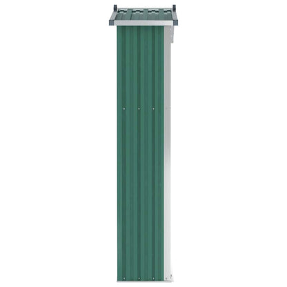 Armoire de Jardin Murale en Acier - 1,16m x 0,45m x 1,75m