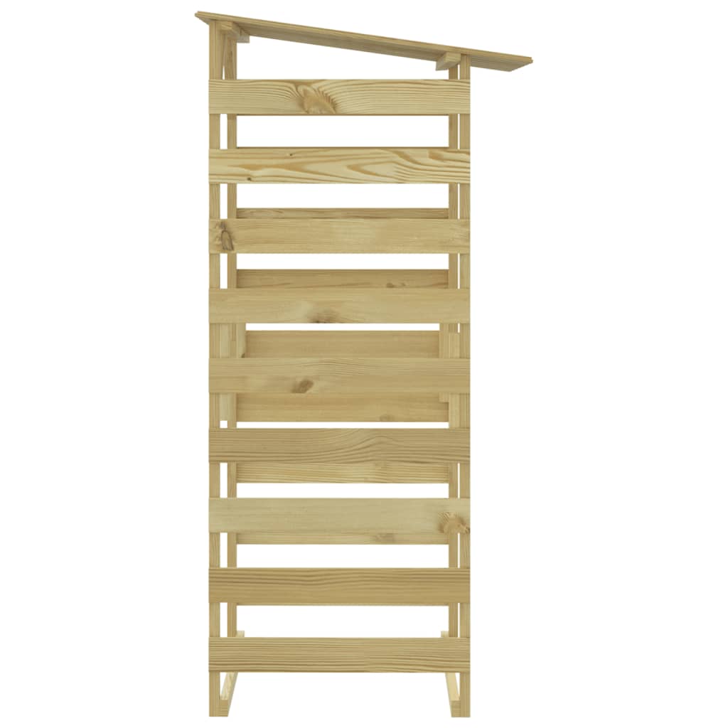 Abri à Bûches modulaire en Bois